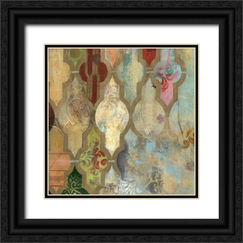 Infinite Currents II Black Ornate Wood Framed Art Print with Double Matting by PI Galerie