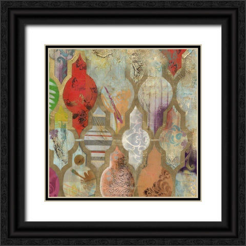 Infinite Currents III Black Ornate Wood Framed Art Print with Double Matting by PI Galerie