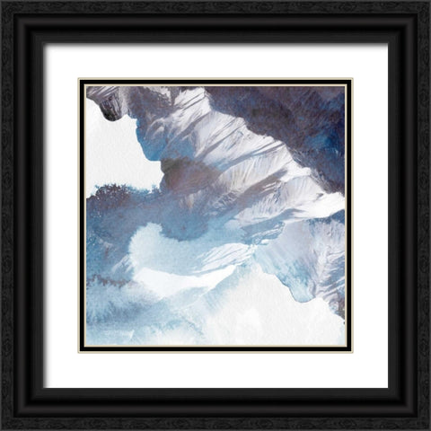 Blue Canyon  Black Ornate Wood Framed Art Print with Double Matting by PI Galerie