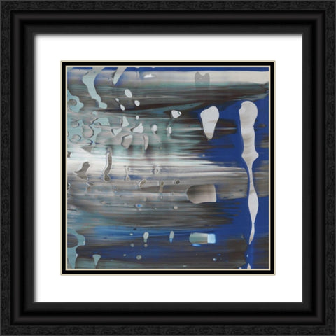 Squeeze II Black Ornate Wood Framed Art Print with Double Matting by PI Galerie