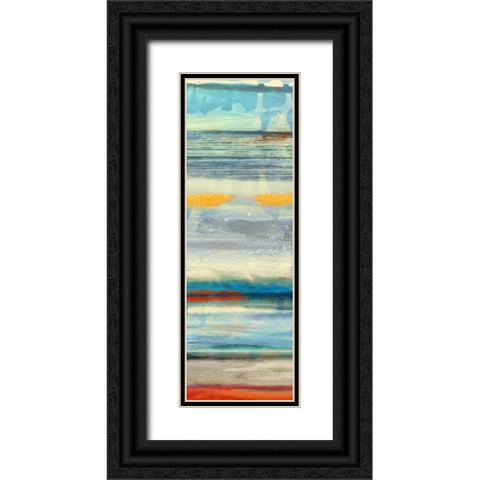 Sunstreaks I Black Ornate Wood Framed Art Print with Double Matting by PI Galerie