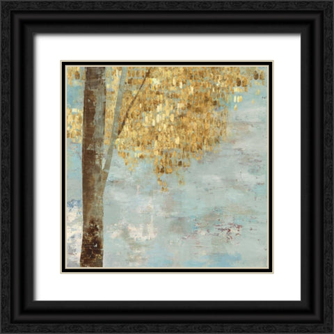 Faintest Breath iIII Black Ornate Wood Framed Art Print with Double Matting by PI Galerie