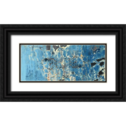 Treading Water II Black Ornate Wood Framed Art Print with Double Matting by PI Gallery
