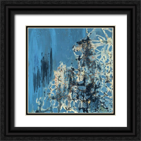 Treading Water III Black Ornate Wood Framed Art Print with Double Matting by PI Galerie