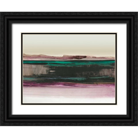Bella  Black Ornate Wood Framed Art Print with Double Matting by PI Galerie