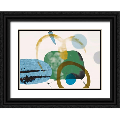 Your Smile II Black Ornate Wood Framed Art Print with Double Matting by PI Galerie