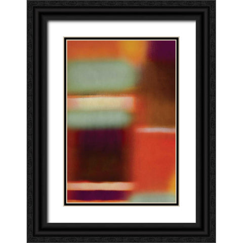 Remind Me II Black Ornate Wood Framed Art Print with Double Matting by PI Galerie