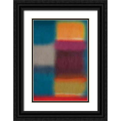 Remind Me III Black Ornate Wood Framed Art Print with Double Matting by PI Galerie