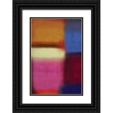 Remind Me IV Black Ornate Wood Framed Art Print with Double Matting by PI Galerie