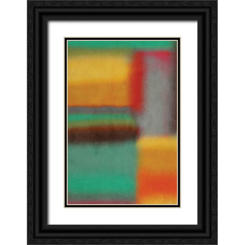 Remind Me VI Black Ornate Wood Framed Art Print with Double Matting by PI Galerie