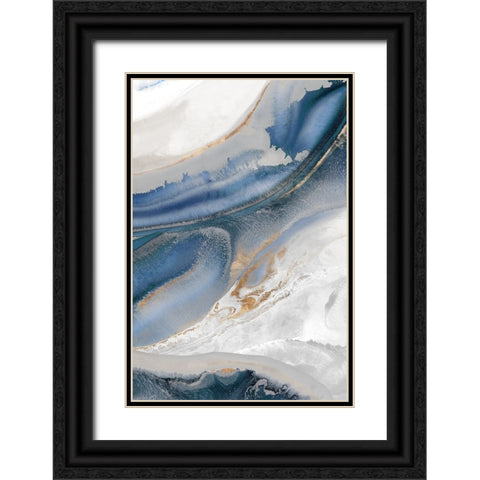 The Silver Sky II Black Ornate Wood Framed Art Print with Double Matting by PI Studio