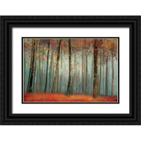 Earthly Delight  Black Ornate Wood Framed Art Print with Double Matting by Pearce, Allison