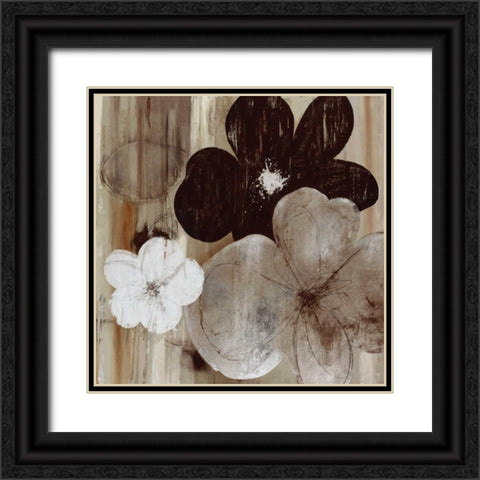 Carrara I Black Ornate Wood Framed Art Print with Double Matting by Pearce, Allison