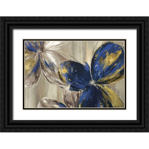 Rustique Black Ornate Wood Framed Art Print with Double Matting by Pearce, Allison