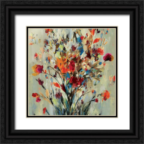 Euphoria Black Ornate Wood Framed Art Print with Double Matting by Pearce, Allison