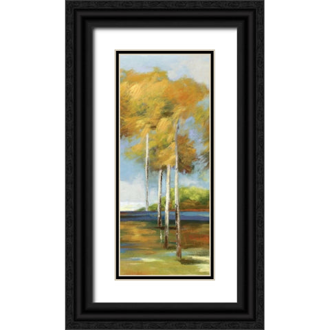 Breezes II - Mini Black Ornate Wood Framed Art Print with Double Matting by Pearce, Allison