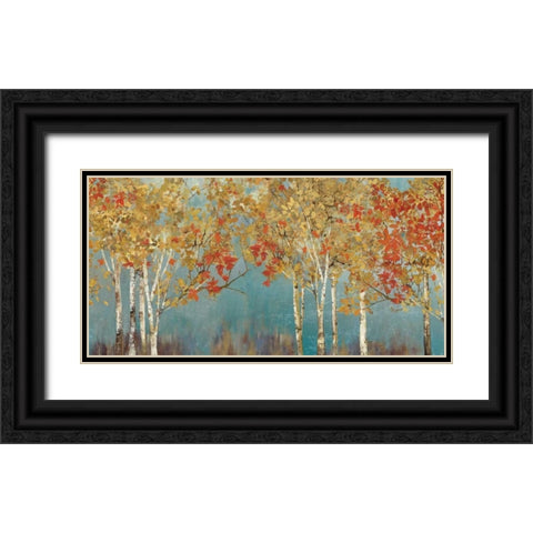 First Moment Black Ornate Wood Framed Art Print with Double Matting by Pearce, Allison