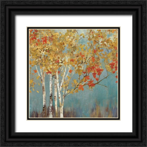 First Moment I Black Ornate Wood Framed Art Print with Double Matting by Pearce, Allison