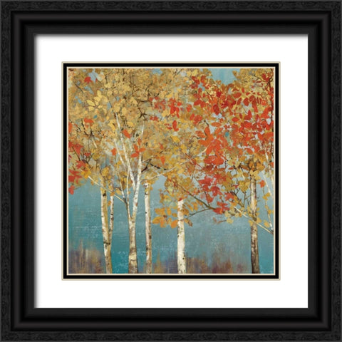 First Moment II Black Ornate Wood Framed Art Print with Double Matting by Pearce, Allison