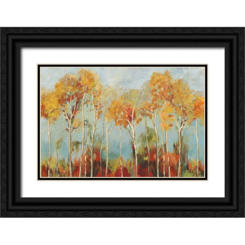 Up Front  Black Ornate Wood Framed Art Print with Double Matting by Pearce, Allison