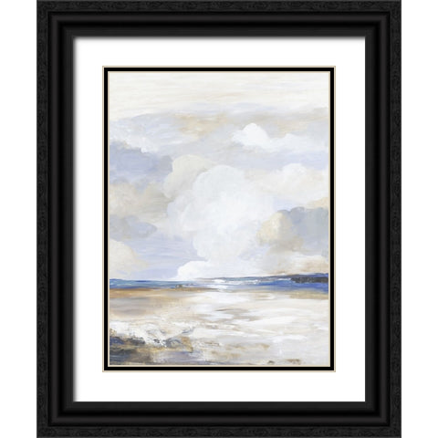 Big Blue Sky Black Ornate Wood Framed Art Print with Double Matting by Pearce, Allison