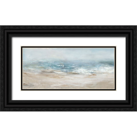 Coastal Dreaming Black Ornate Wood Framed Art Print with Double Matting by Pearce, Allison