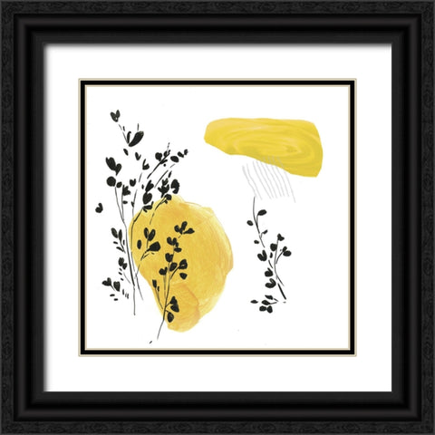 Citrus Paradise I  Black Ornate Wood Framed Art Print with Double Matting by PI Studio