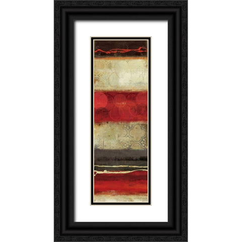 Bells and Whistles I - Mini Black Ornate Wood Framed Art Print with Double Matting by Reeves, Tom