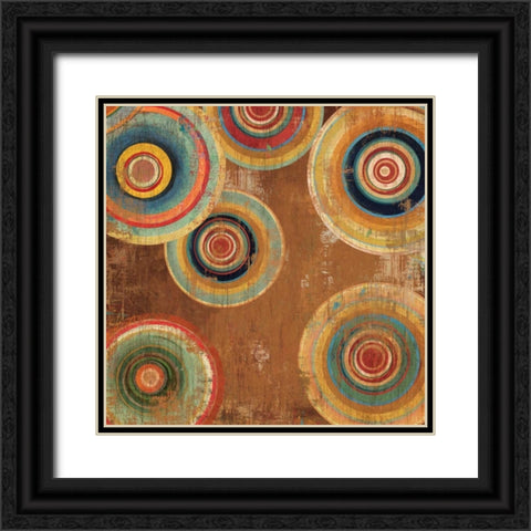 Living Colours II Black Ornate Wood Framed Art Print with Double Matting by Reeves, Tom