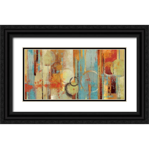 Beach Wood Black Ornate Wood Framed Art Print with Double Matting by Reeves, Tom
