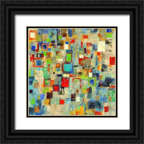 Complexity Black Ornate Wood Framed Art Print with Double Matting by Reeves, Tom
