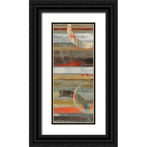 Avery I Black Ornate Wood Framed Art Print with Double Matting by Reeves, Tom