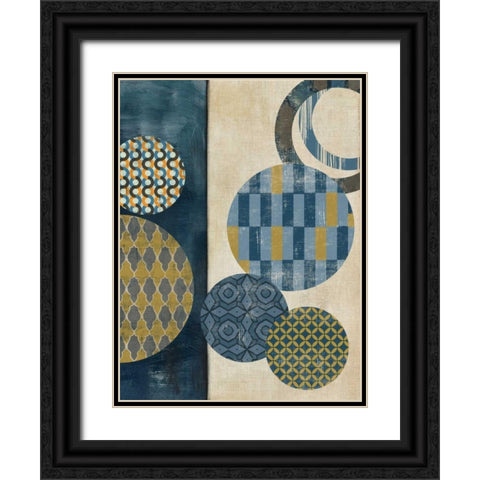 Harmony I Black Ornate Wood Framed Art Print with Double Matting by Reeves, Tom