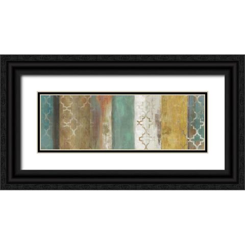 Progression II Black Ornate Wood Framed Art Print with Double Matting by Reeves, Tom