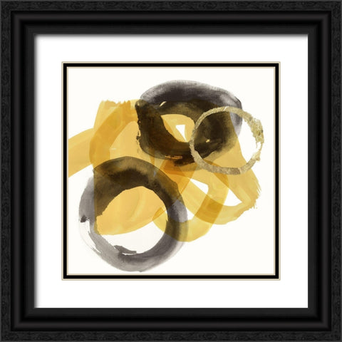 Dynamo II Black Ornate Wood Framed Art Print with Double Matting by Reeves, Tom