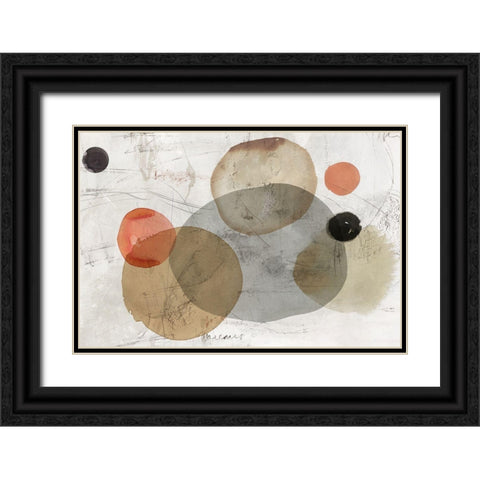Soft Planets  Black Ornate Wood Framed Art Print with Double Matting by Reeves, Tom