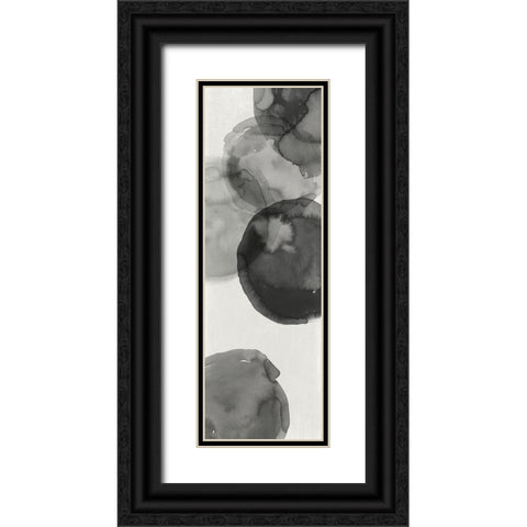 Transparent Ink II  Black Ornate Wood Framed Art Print with Double Matting by Reeves, Tom
