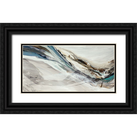 Infinite Impressions II Black Ornate Wood Framed Art Print with Double Matting by Reeves, Tom