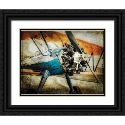 Boyancy I Black Ornate Wood Framed Art Print with Double Matting by James, Richard