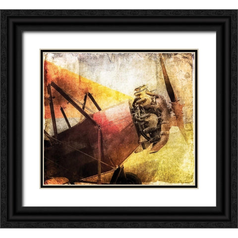 Boyancy II Black Ornate Wood Framed Art Print with Double Matting by James, Richard