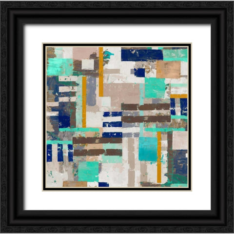 Acres II Black Ornate Wood Framed Art Print with Double Matting by Selkirk, Edward