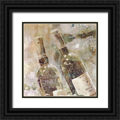 Wedding Wine II Black Ornate Wood Framed Art Print with Double Matting by Selkirk, Edward
