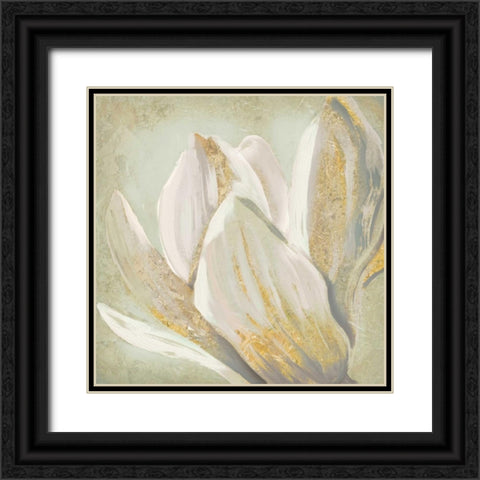 Fresh Bloom II Black Ornate Wood Framed Art Print with Double Matting by Selkirk, Edward