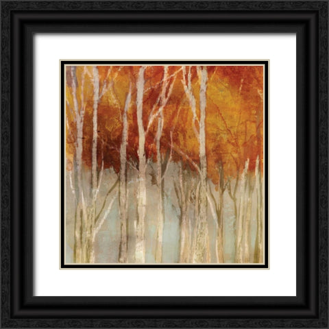 Belgium Forest I Black Ornate Wood Framed Art Print with Double Matting by Selkirk, Edward