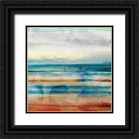 Crossing Black Ornate Wood Framed Art Print with Double Matting by Selkirk, Edward