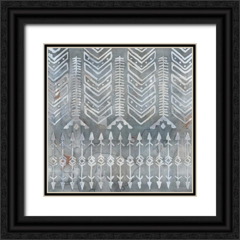 Mezzo Brown II Black Ornate Wood Framed Art Print with Double Matting by Selkirk, Edward