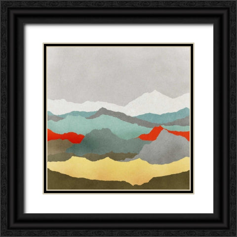 Vast Plains I Black Ornate Wood Framed Art Print with Double Matting by Selkirk, Edward