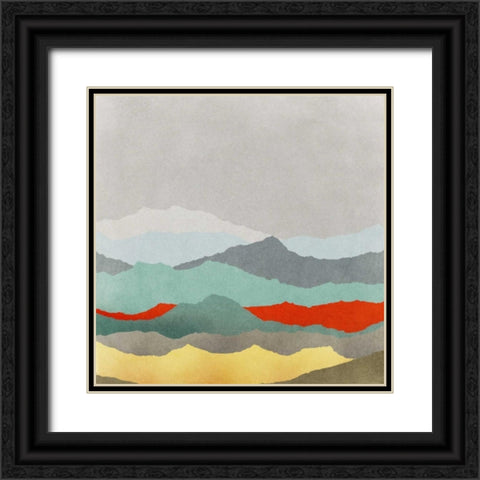 Vast Plains II Black Ornate Wood Framed Art Print with Double Matting by Selkirk, Edward