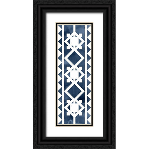 Geocities IV Black Ornate Wood Framed Art Print with Double Matting by Selkirk, Edward