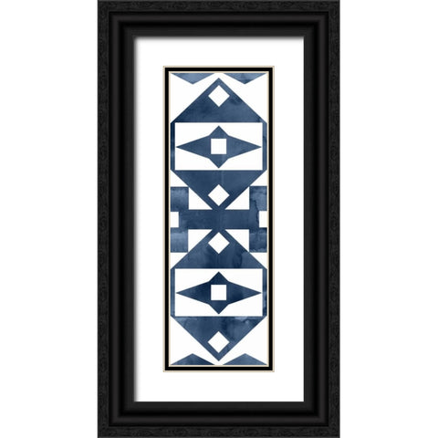 Geocities V Black Ornate Wood Framed Art Print with Double Matting by Selkirk, Edward
